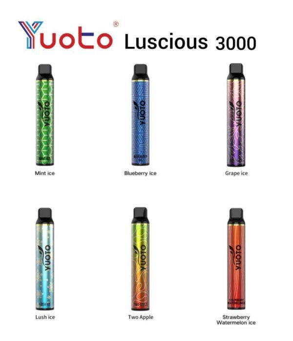 YUOTO LUSCIOUS 3000 Puffs
