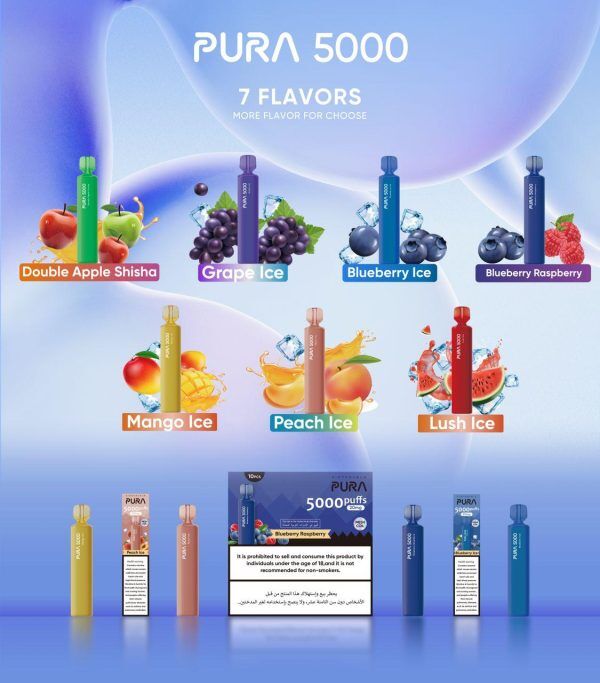 PURA 5000 Disposable Vape